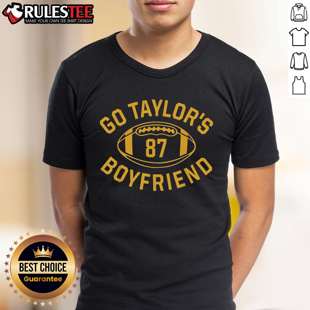 Awesome Go Taylor'S Boyfriend 87 T Shirt Alt Text: Awesome Go Taylor's Boyfriend 87 T-Shirt - stylish graphic tee celebrating Taylor Swift's fan culture and love.