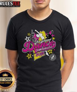 Awesome New England Necsspa Dance Championships 2025 T-Shirt featuring vibrant design and event logo for dance enthusiasts.