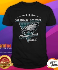 Awesome Philadelphia Eagles Super Bowl Champs T-Shirt featuring vibrant team colors and championship graphics.