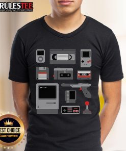 Awesome Pixelated Memories Retro T-Shirt featuring vibrant pixel art design, perfect for nostalgic gaming fans.