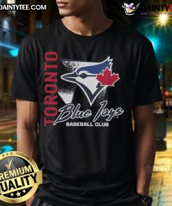 Awesome Toronto Blue Jays Side Arm Baseball Club T-Shirt featuring team logo and vibrant colors for fans and players.