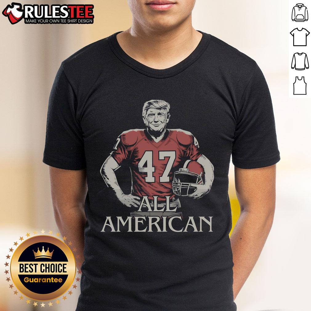 Awesome Trump All American Football T Shirt Awesome Trump All American Football T-Shirt featuring bold graphics and patriotic colors, perfect for sports fans.