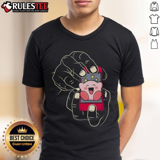 Awesome Will You Marry Me Kirby T-Shirt featuring a playful Kirby design, perfect for gamers and marriage proposals.