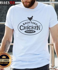 Alt Text: Cute Backyard Chicken Farmer T-Shirt for Chicken Lovers featuring a whimsical design and vibrant colors.