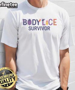 Funny Body Lice Survivor Bugs Insects T-Shirt featuring cartoon lice graphics, perfect for humor lovers and bug enthusiasts.