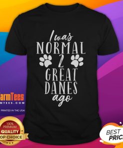 Funny Great Dane dog design on a trendy owners T-shirt, perfect for Great Dane lovers and pet enthusiasts.