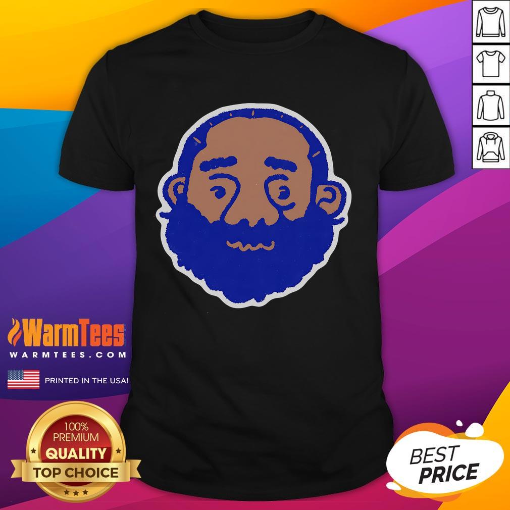 Funny Los Angeles Clippers James Harden Head Cartoon T Shirt Funny Los Angeles Clippers James Harden head cartoon T-shirt design featuring a playful illustration of Harden's face.
