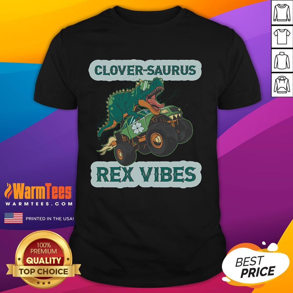 Funny St Patricks Day Irishamerican Tradition Shamrock Dinosaur T Shirt Funny St. Patrick's Day T-shirt featuring a shamrock dinosaur design, celebrating Irish-American traditions in style.