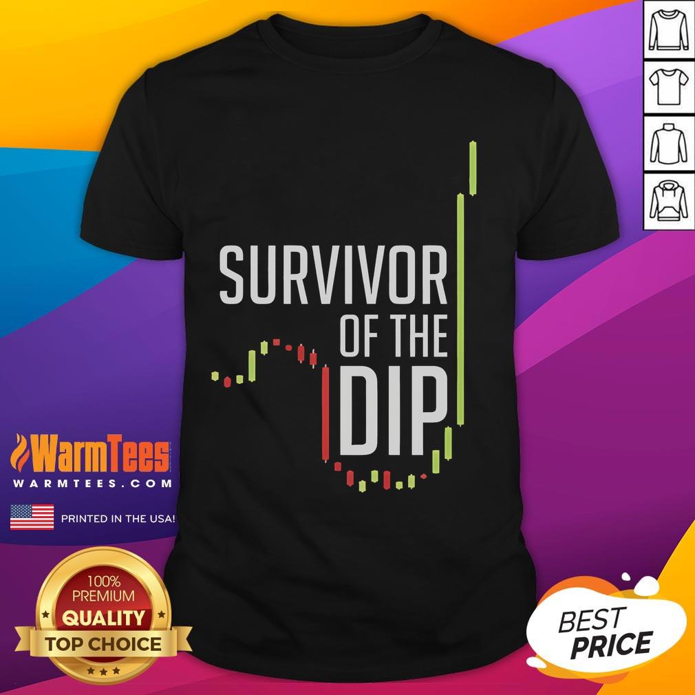 Funny Survivor Of The Dip T Shirt Funny Survivor Of The Dip T-Shirt featuring a humorous graphic design for casual wear enthusiasts.