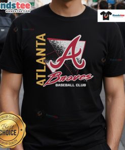 Good Atlanta Braves Side Arm Baseball Club T-Shirt featuring team logo and vibrant colors for fans and players.