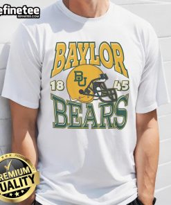Good Baylor Bears Classic Team Helmet T-Shirt featuring a vibrant helmet graphic on a comfortable tee, perfect for fans.