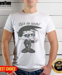 Alt Text: Good Bobby's World Let's Do Lunch T-Shirt featuring colorful graphics and playful design for fans of the show.