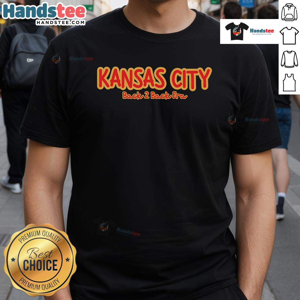 Good Kansas City Back 2 Back Era T Shirt Good Kansas City Back 2 Back Era T-Shirt featuring vibrant graphics and a comfortable fit, perfect for fans.