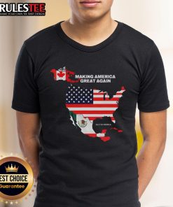 Good Making America Great Again T-Shirt featuring the Gulf of United States of America design, perfect for patriotic wear.