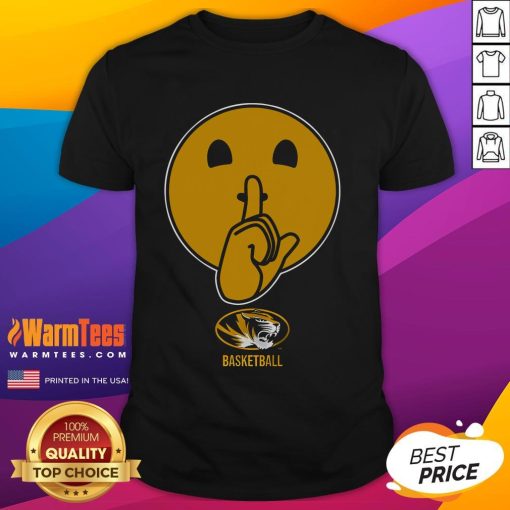 Good Mizzou Basketball Hush T-Shirt featuring a bold design perfect for fans supporting the Missouri Tigers.
