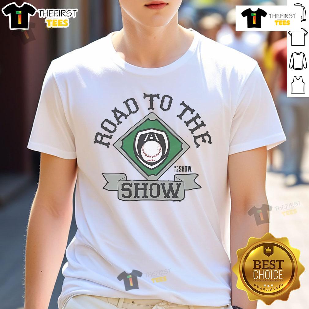 Good Mlb The Show Road To The Show T Shirt Good MLB The Show Road to the Show T-Shirt featuring vibrant graphics and a comfortable fit for baseball fans.