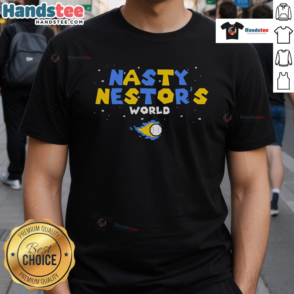Good Nasty Nestor'S World T Shirt Good Nasty Nestor's World T-Shirt featuring colorful graphics and a fun design for fans of unique apparel.