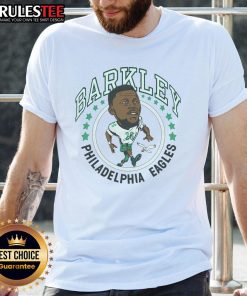 Good Philadelphia Eagles Saquon Barkley T-Shirt featuring team colors and logo, perfect for Eagles fans and game day wear.