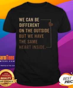 Good Same Heart Black History Month African American T-Shirt featuring vibrant design celebrating Black heritage and culture.