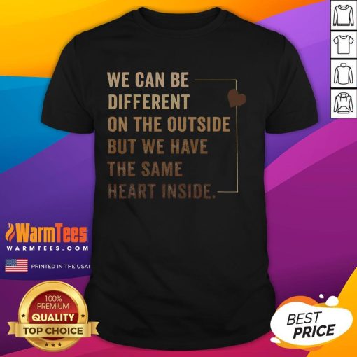 Good Same Heart Black History Month African American T-Shirt featuring vibrant design celebrating Black heritage and culture.
