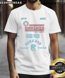 Good Shoshin Minor Planet t-shirt featuring a unique hard pack design, perfect for fans of Apr Mag Homerun and Potr Renegade.
