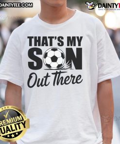 Good Soccer Mom Dad Proud Parent Game Day T-Shirt featuring vibrant graphics perfect for cheering on youth soccer teams.