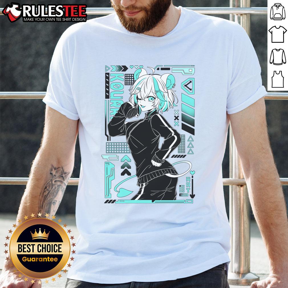 Hot Kourra 2.0 Vtuber T Shirt Hot Kourra 2.0 Vtuber T-Shirt featuring vibrant graphics and a trendy design for gaming and anime fans.