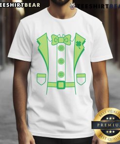 Hot Leprechaun Suit St. Patty's Day T-Shirt featuring a vibrant green design perfect for celebrating Irish heritage.