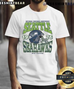 Hot Seattle Seahawks Classic Team Helmet T-Shirt featuring bold team colors and iconic logo for passionate fans.
