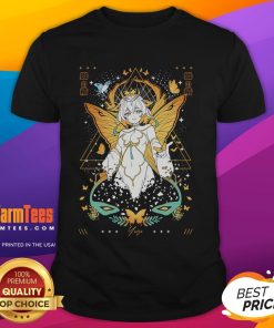 Alt Text: Hot Yuzu Luminosity Vtuber T-Shirt featuring vibrant graphics and a stylish design for fans of virtual influencers.