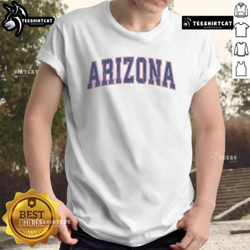 Vintage Arizona AZ T-Shirt featuring retro design and vibrant colors, perfect for casual wear and showcasing Arizona pride.