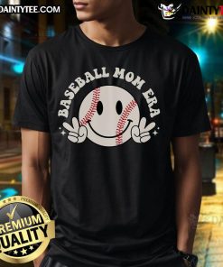 Nice Baseball Mom Era T-Shirt featuring a stylish design perfect for proud baseball moms supporting their kids.