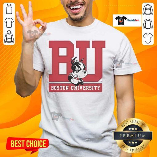 Nice BU Boston University Chad & Jake Infant T-Shirt featuring a cute design for babies, perfect for young fans.
