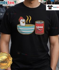 Nice Chicken Soup T-Shirt featuring a colorful graphic and playful text, perfect for soup lovers and casual wear.