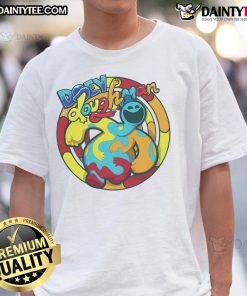 Nice Doey The Doughman Poppy Playtime T-Shirt featuring vibrant graphics and a playful design for fans of the game.