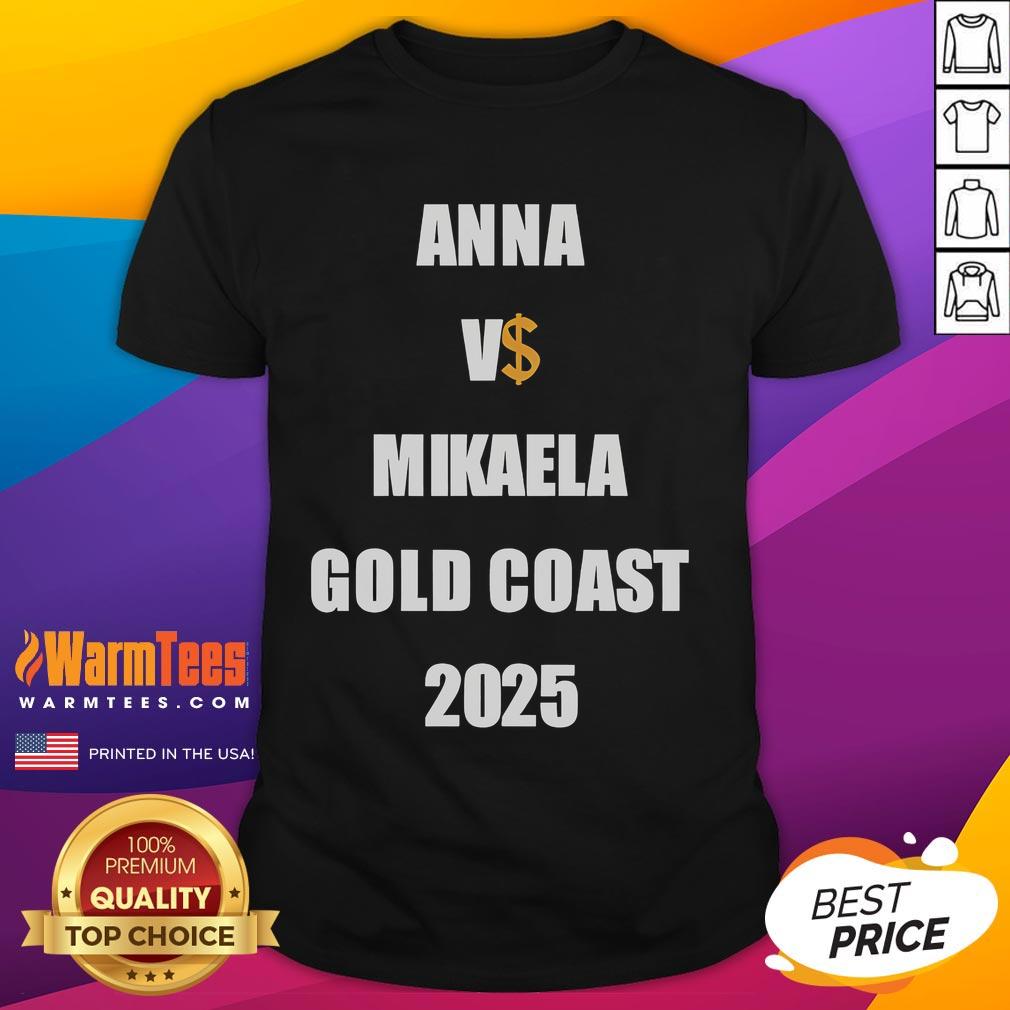 Nice Drake Anna Vs Mikaela Gold Coast 2025 T Shirt Nice Drake Anna Vs Mikaela Gold Coast 2025 T-Shirt featuring vibrant graphics and stylish design for fans.