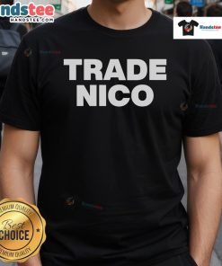 Nice Kat Dunn Trade Nico T-Shirt featuring vibrant graphics and a comfortable fit, perfect for fans of the series.