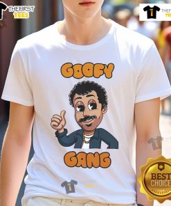 Nice Morgan Jay Goofy Gang T-Shirt featuring a fun graphic design and vibrant colors, perfect for casual wear.