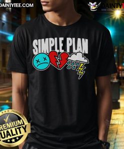 Nice Simples Plan Band T-Shirt featuring a vibrant design, perfect for fans of pop-punk music and casual wear.