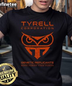 Stylish Tyrell Corporation Blade Runner T-Shirt featuring iconic logo and design for fans of the sci-fi classic.