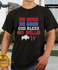 Nice vintage 'Be Good Do Good God Bless Go Bill' T-shirt featuring a retro design and vibrant colors for a stylish look.