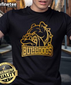 Nice Western Bulldog football team T-shirt featuring team colors and logo, perfect for fans and game day apparel.