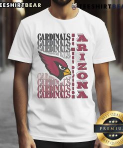 Official Arizona Cardinals Gradient Wordmark T-Shirt featuring bold team colors and logo for fans and collectors.