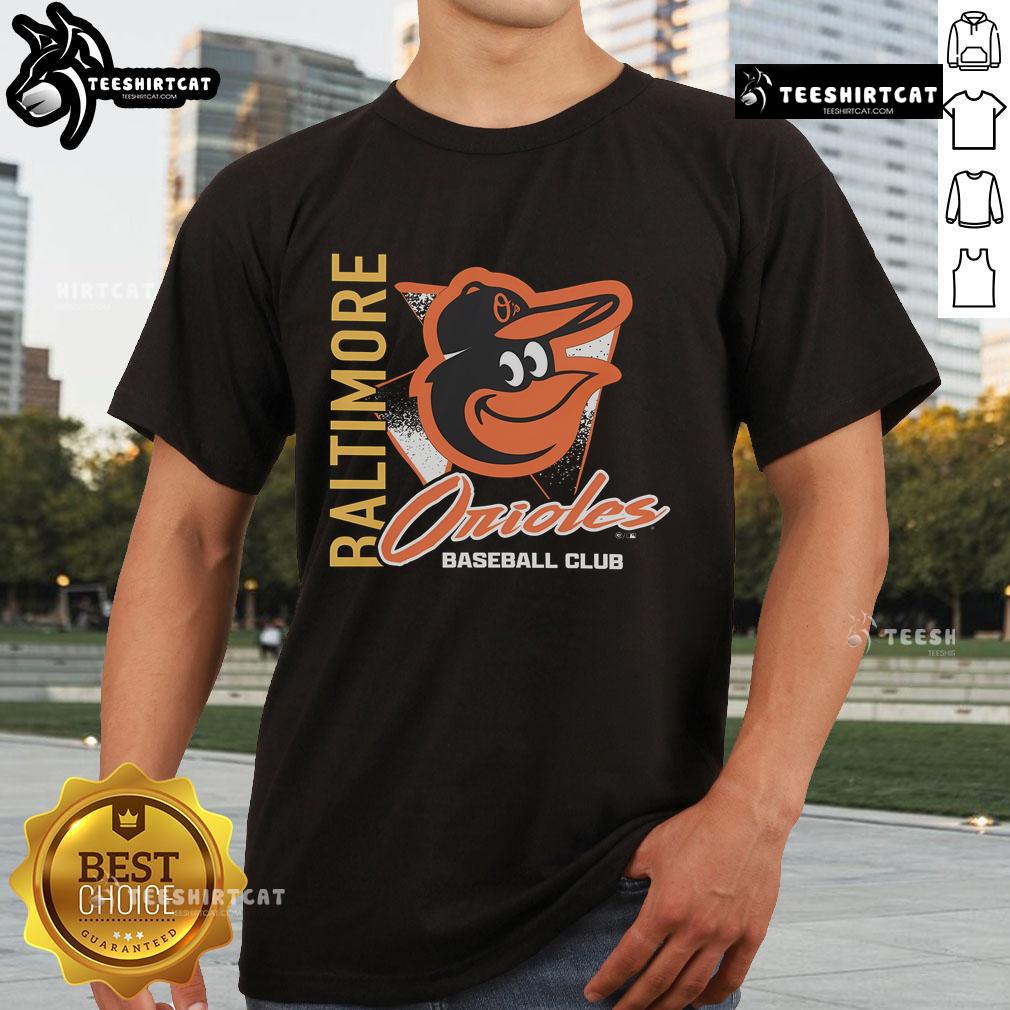Official Baltimore Orioles Side Arm Baseball Club T Shirt Official Baltimore Orioles Side Arm Baseball Club T-Shirt featuring team logo and vibrant colors for fans and collectors.