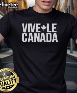 Official Brittle Star Vive Le Canada T-Shirt featuring a vibrant design celebrating Canadian pride and style.