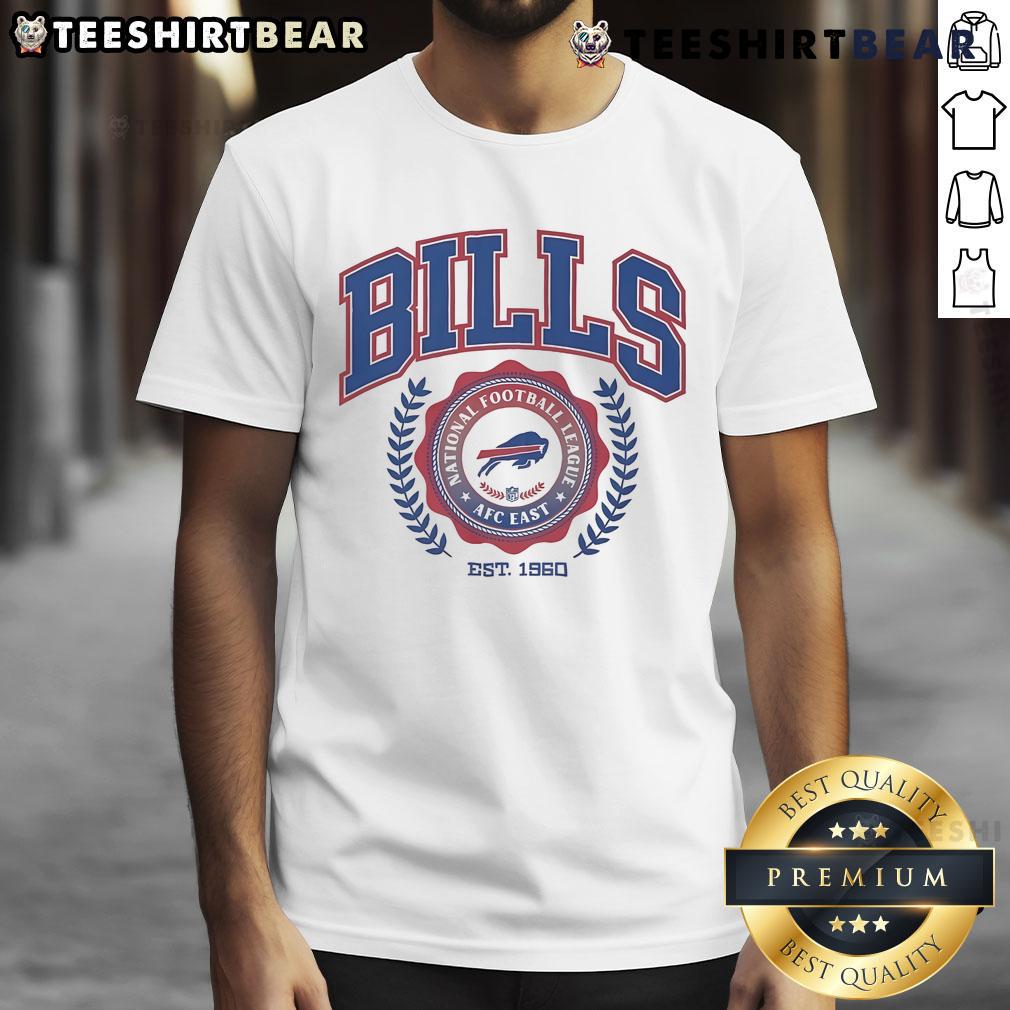 Official Buffalo Bills NFL Team Crest Gear Get Ready For The AFC Championship Game T-Shirt Official Buffalo Bills NFL Team Crest T-Shirt for AFC Championship Game, perfect gear for passionate fans.