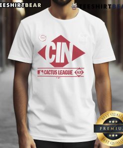 Official Cincinnati 2025 Spring Training Cactus League True Icon T-Shirt featuring team logo and vibrant colors.