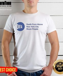 Official Death From Above New York City music T-shirt featuring vintage design and bold graphics for fans.