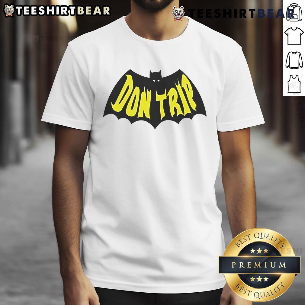 Official Don Trip Batman T Shirt Official Don Trip Batman T-Shirt featuring a bold graphic design of Batman, perfect for fans and collectors.