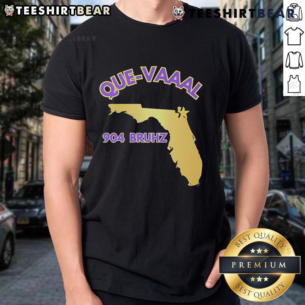 Official Florida State Map 904 Bruhz Que Vaaal State T Shirt Official Florida State Map 904 Bruhz Que-Vaaal State T-Shirt featuring a vibrant design and bold state map illustration.